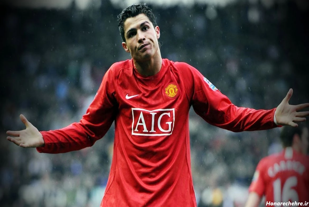 عکس رونالدو در منچستر یونایتد برای تصویر زمینه