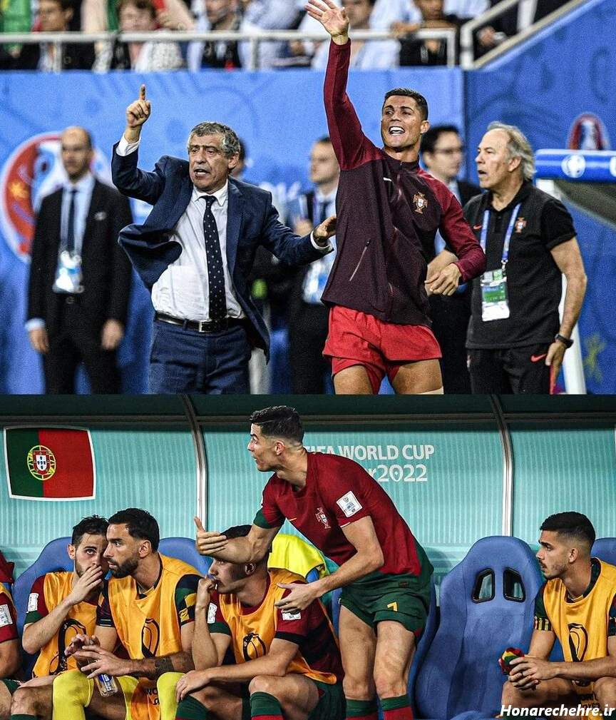 عکس رونالدو با جام عربستان