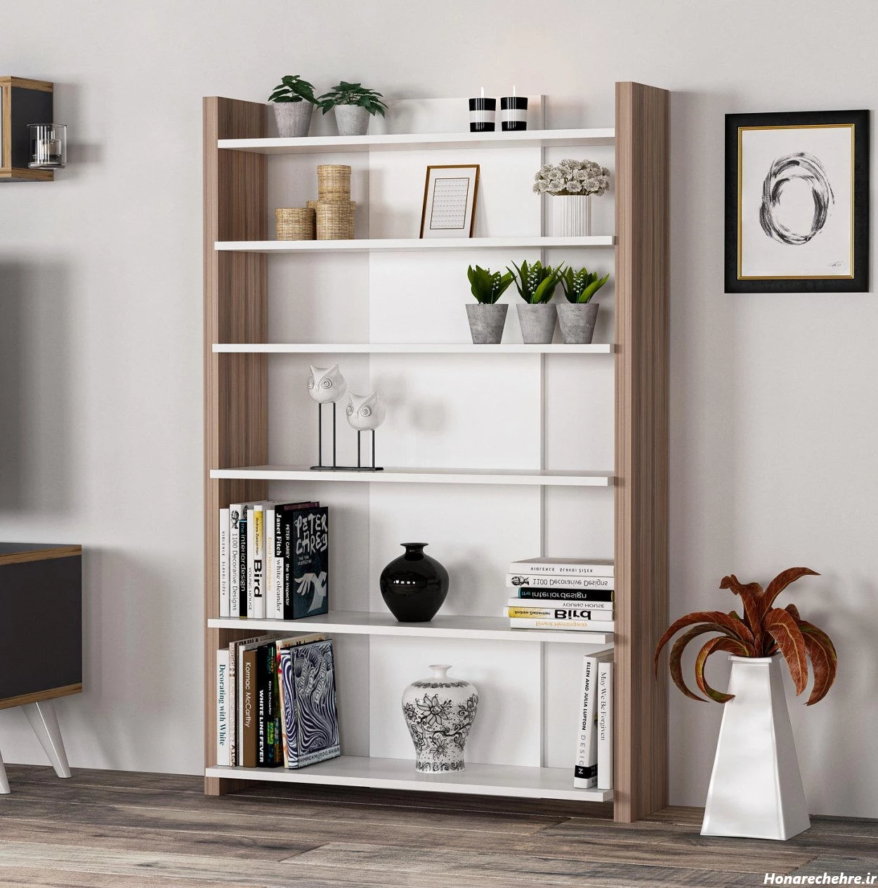 کتابخانه مدل جدید LBA-02 دکتر چوب - با تعداد طبقات بیشتر ...