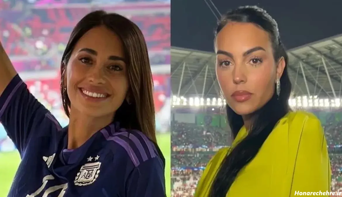 عکس جورجینا و رونالدو