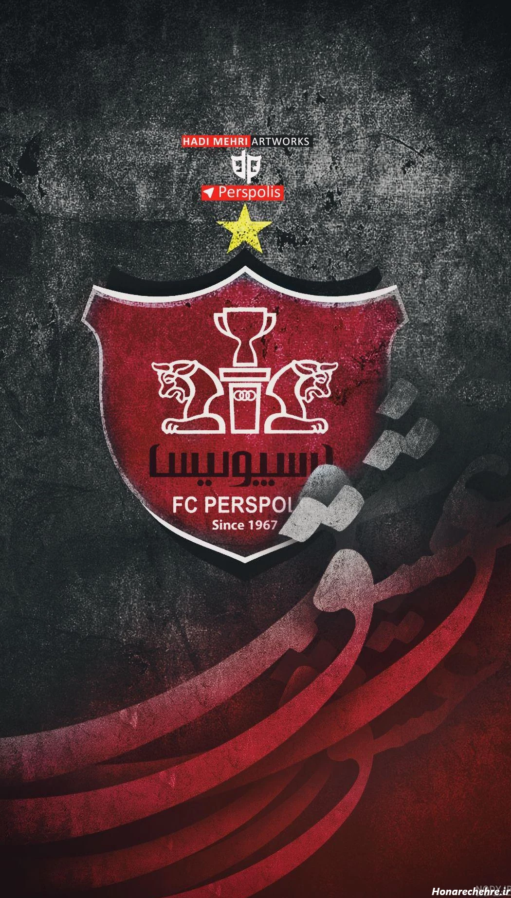 عکس پرسپولیس دو آتیشه