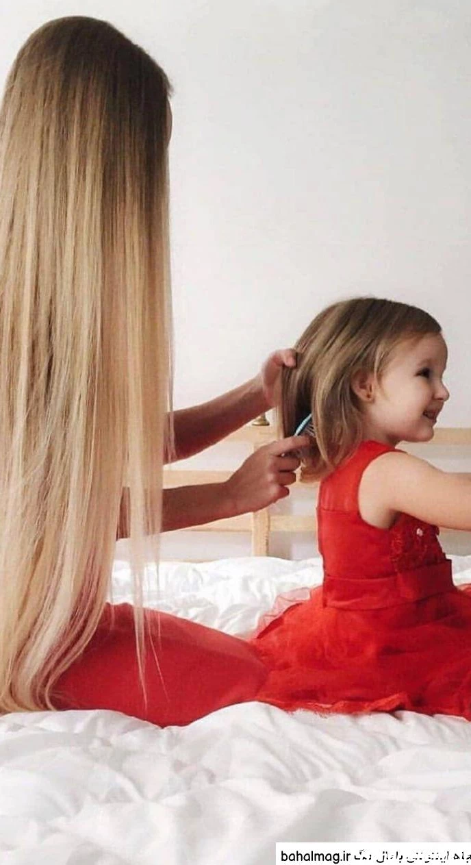 عکس مادر و دختر فانتزی