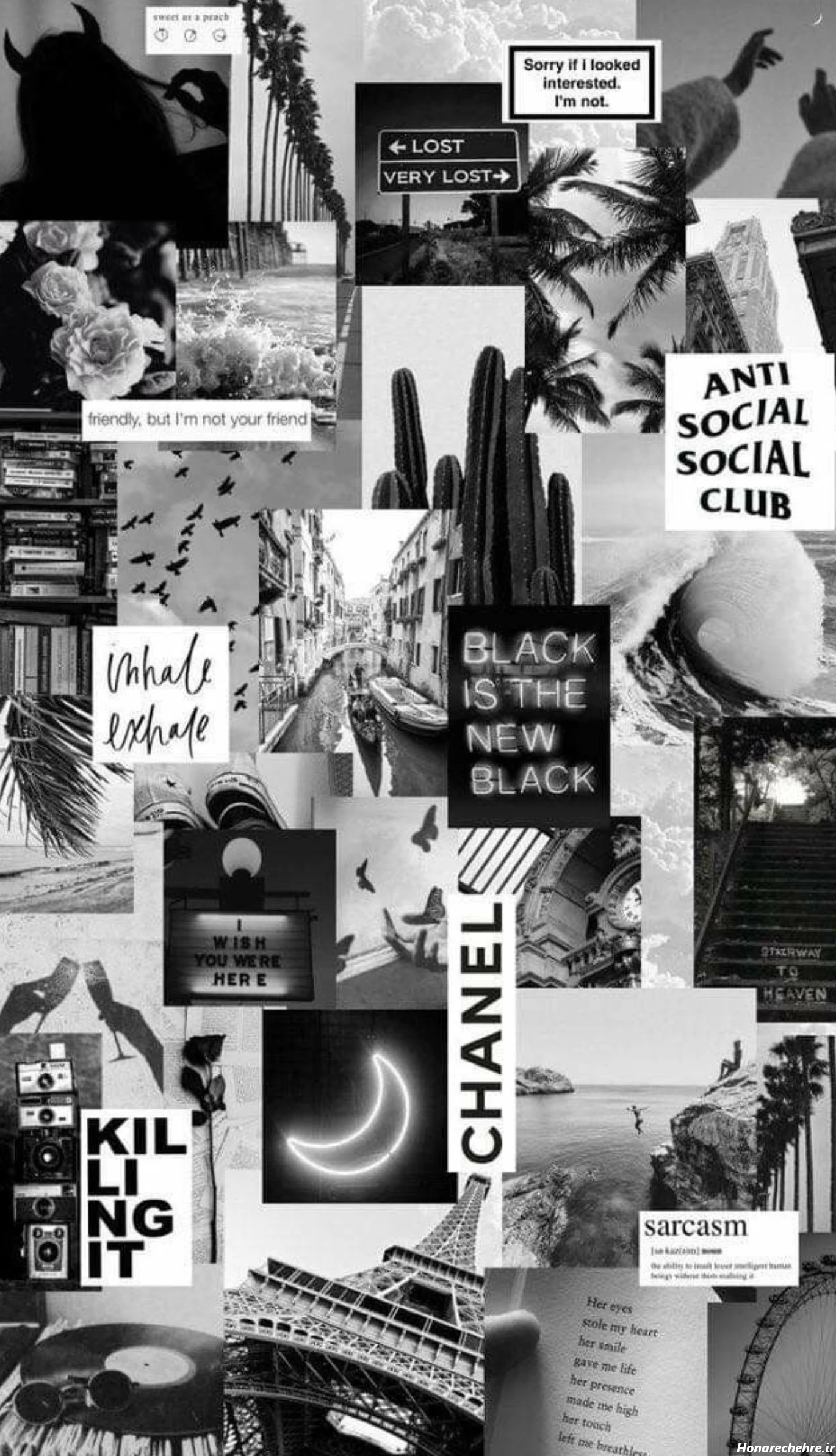 پروفایل مشکی ساده