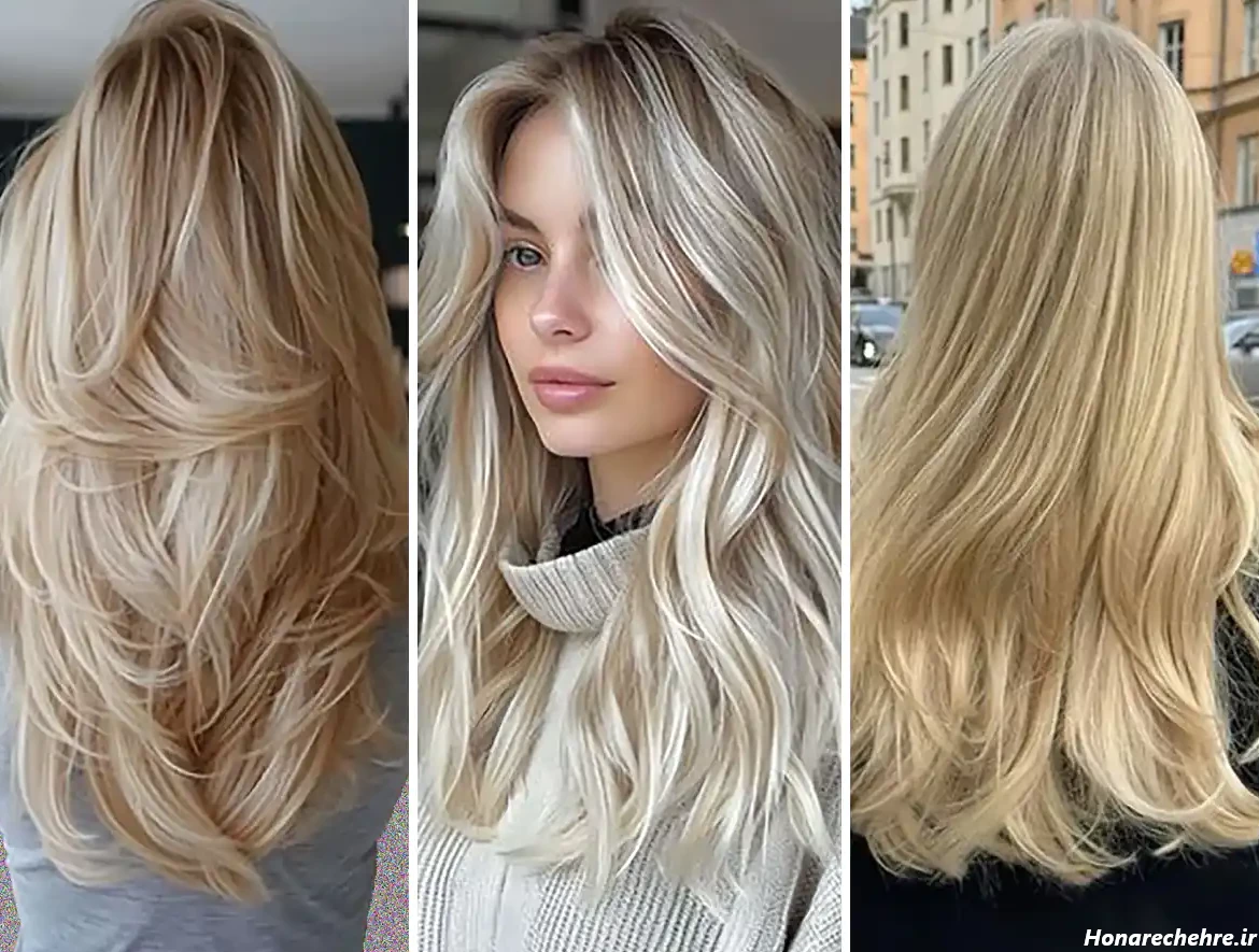 عکس دختر مو بلوند از پشت