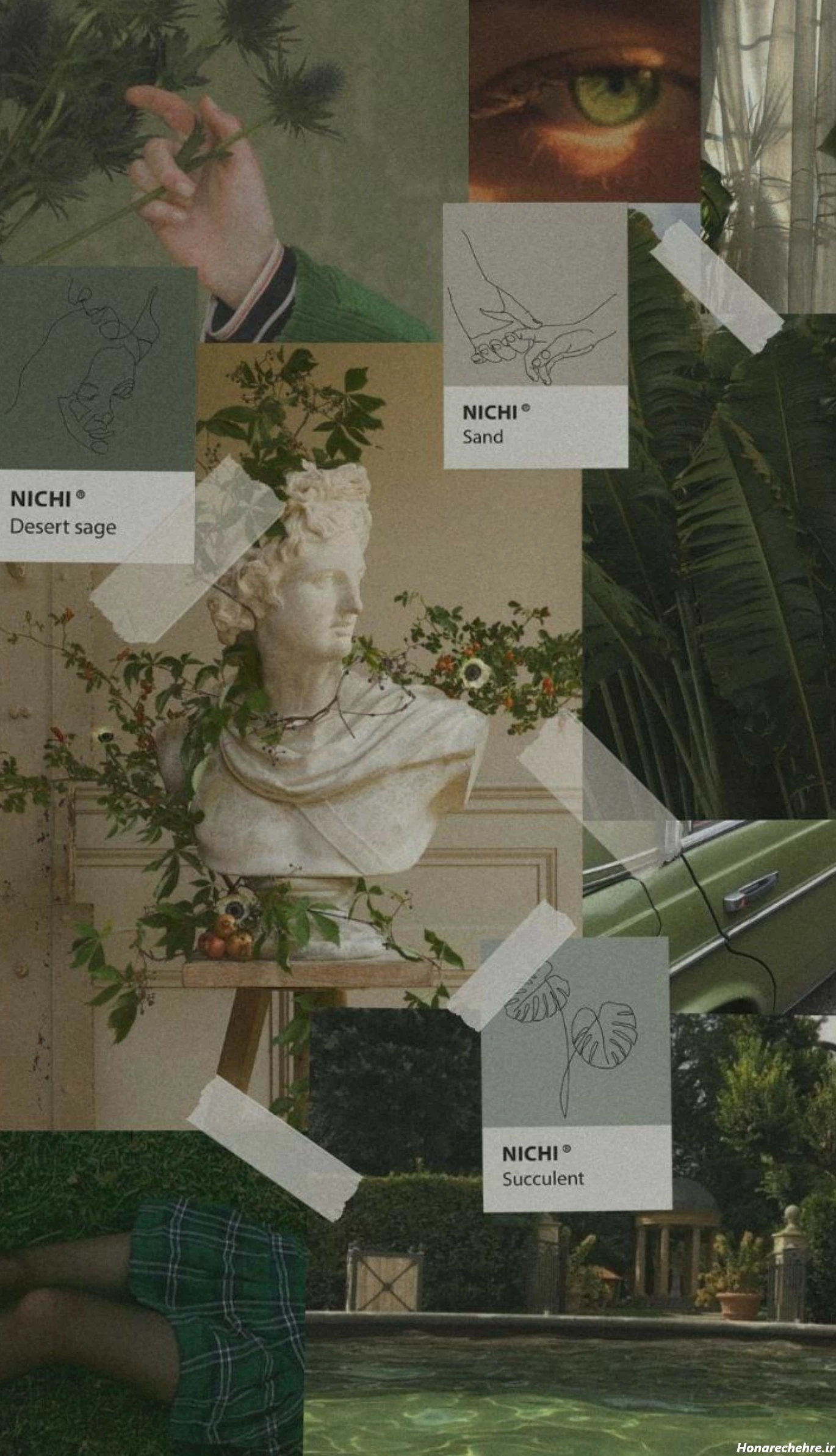 عکس سبز پاستیلی