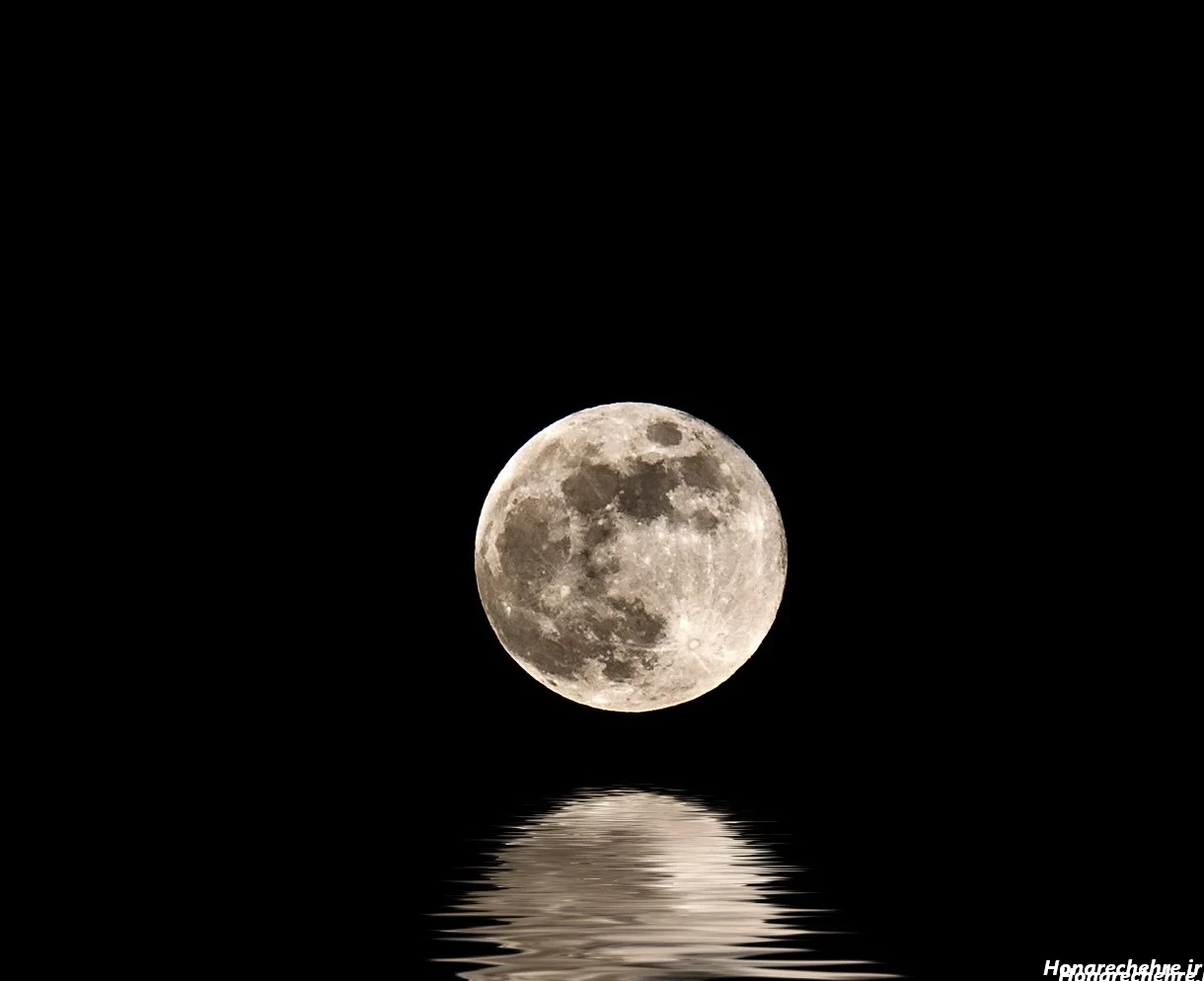 عکس ستاره واقعی در شب از نزدیک