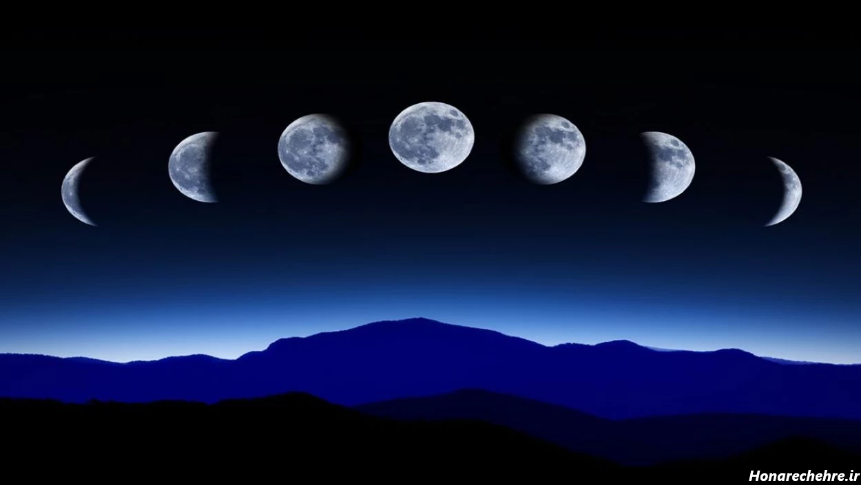 عکس ماه گرفتگی امشب ۱۶ شهریور