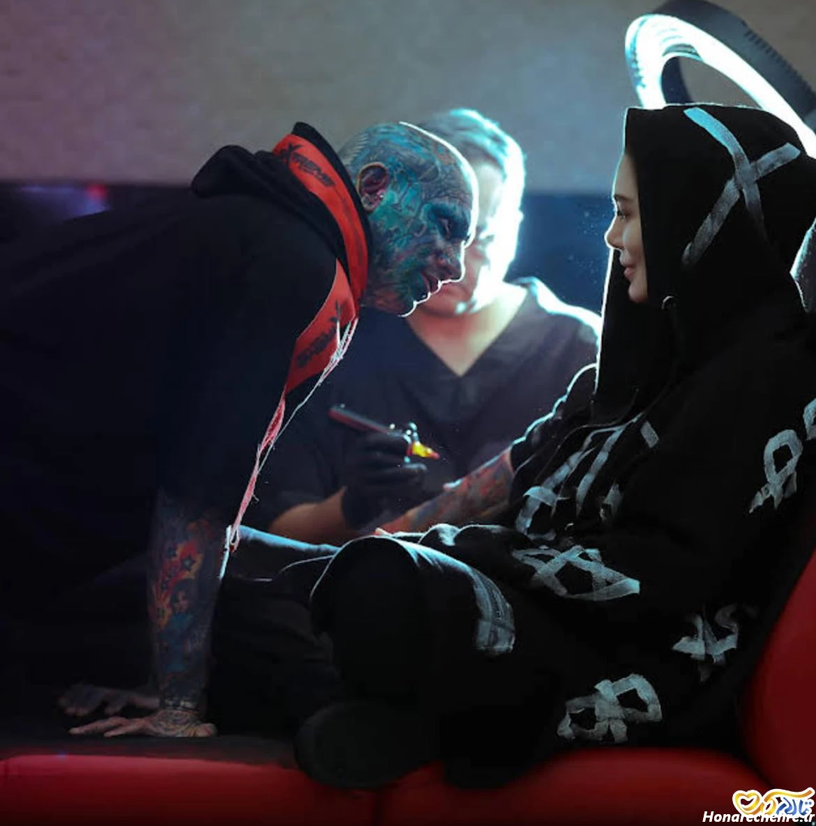 زشت ترین عکس سحر قریشی با تتلو