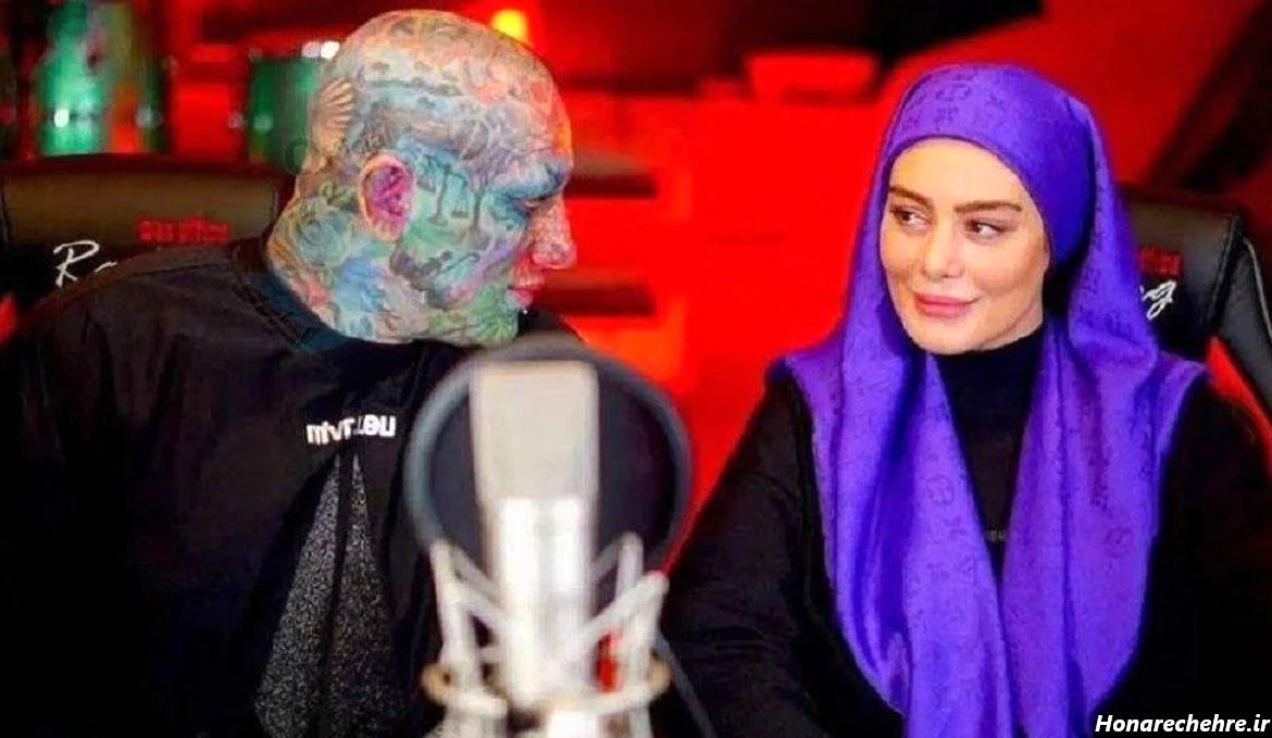 زشت ترین عکس سحر قریشی با تتلو