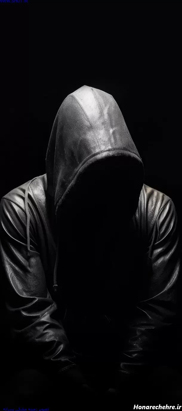 پروفایل مشکی ساده