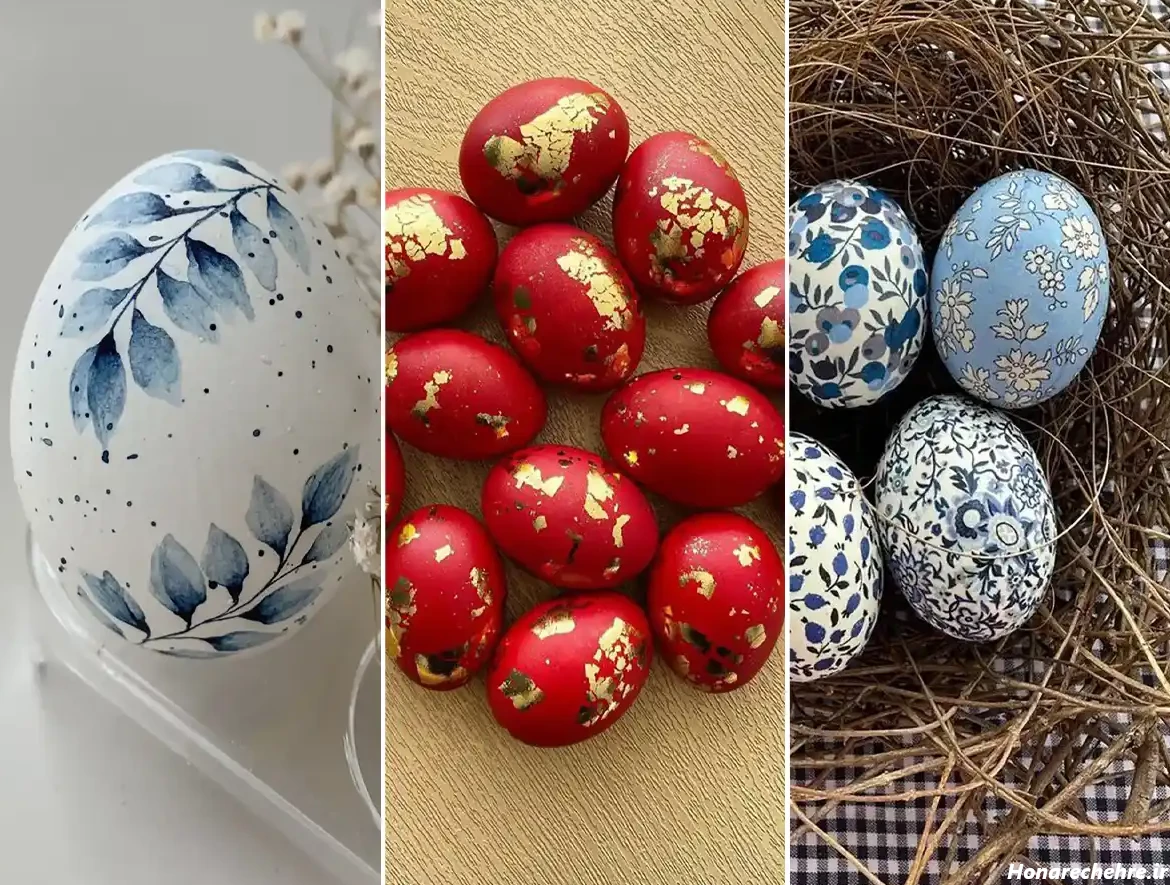 تخم مرغ رنگی عید سال جدید+ گالری تصاویر