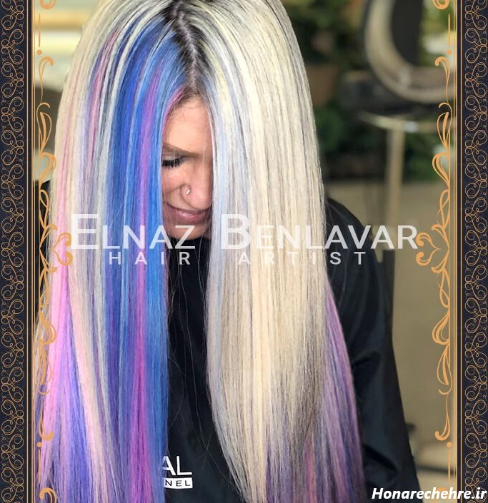 عکس دختر مو بلوند از پشت