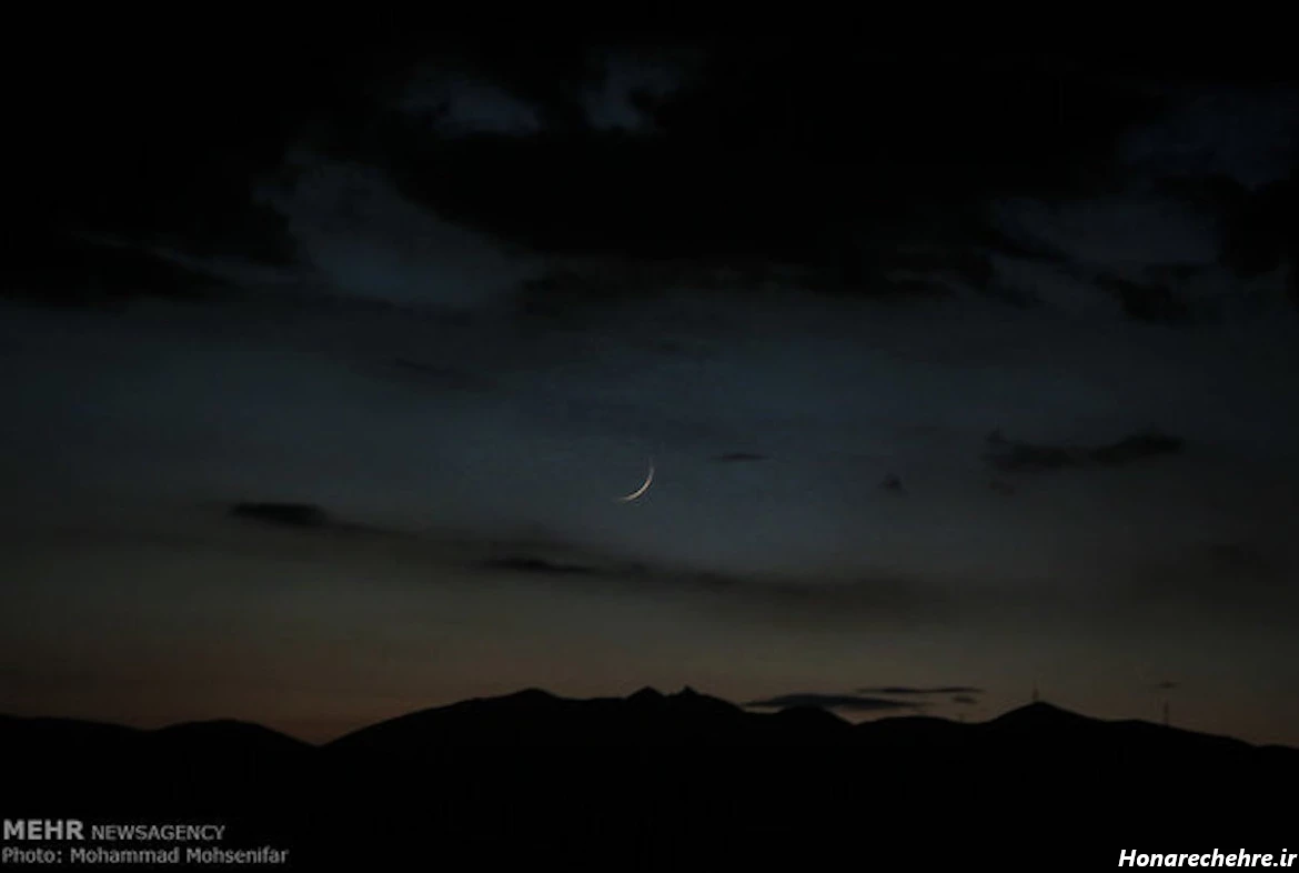 عکس ماه گرفتگی امشب ۱۶ شهریور