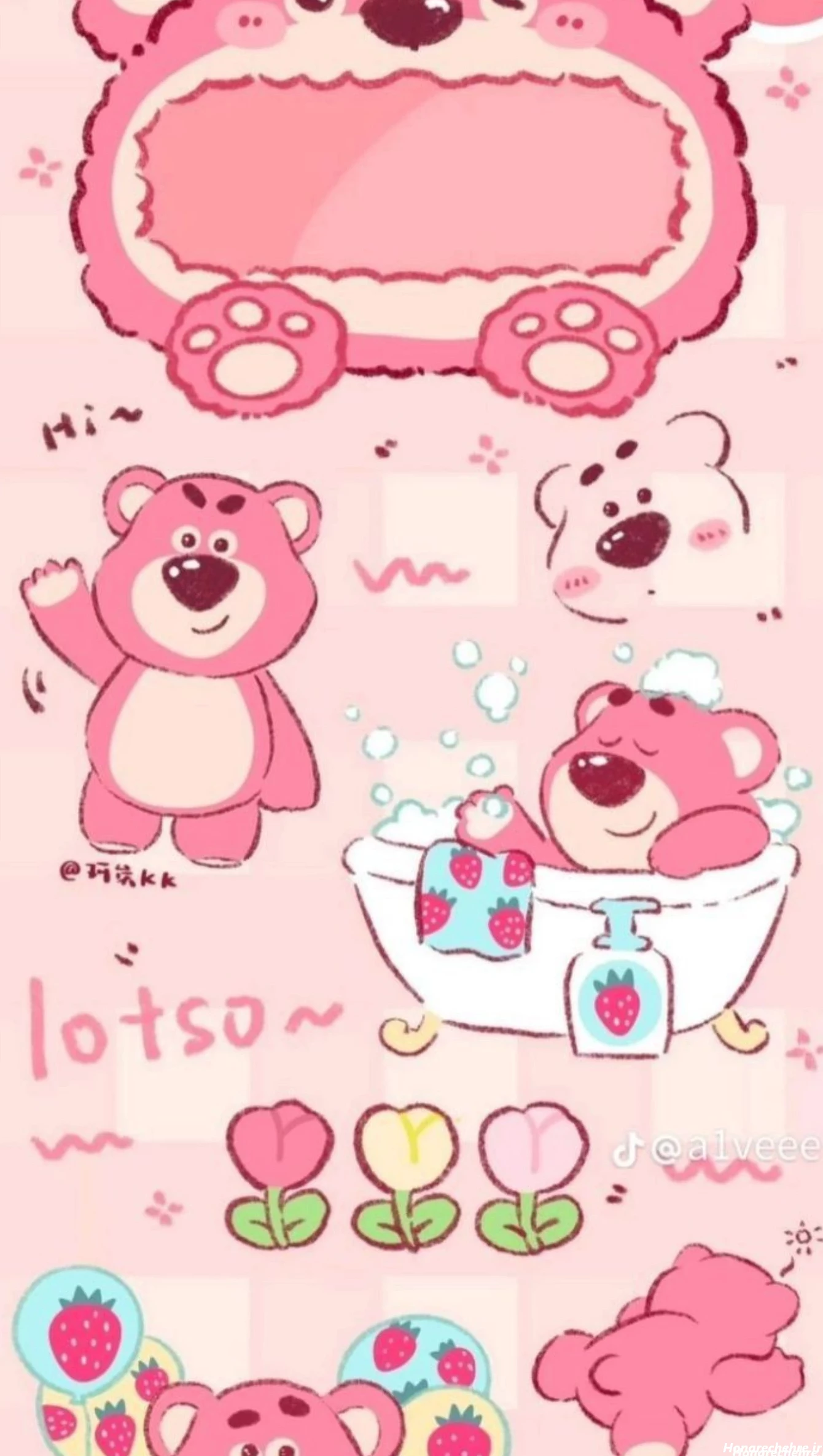 عکس پروفایل خرس غمگین