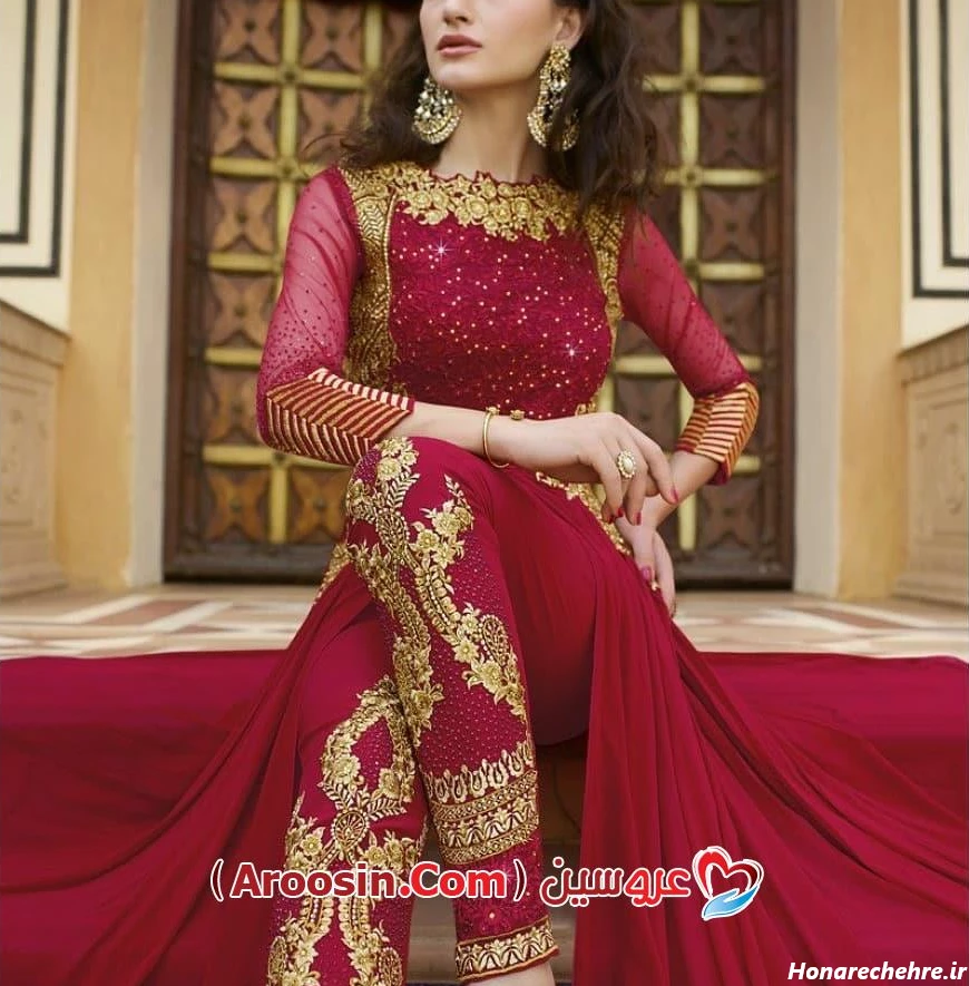 مدل لباس افغانی کشی ساده