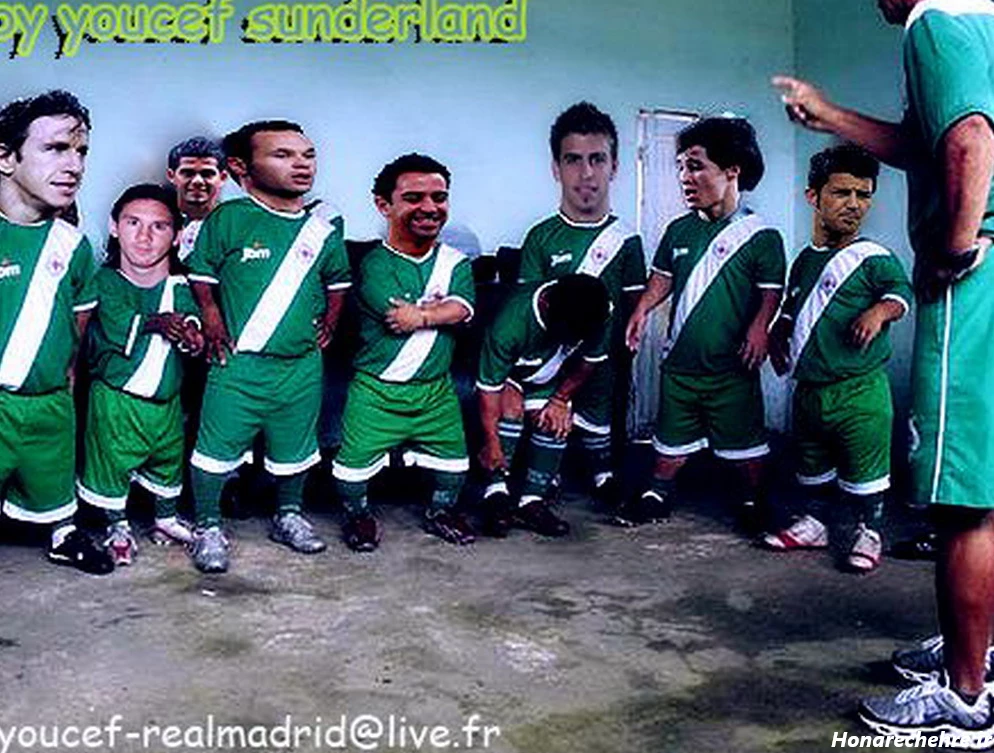 عکس مسی کچل خنده دار