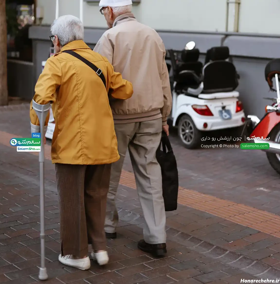 عکس پیرمرد برای پروفایل