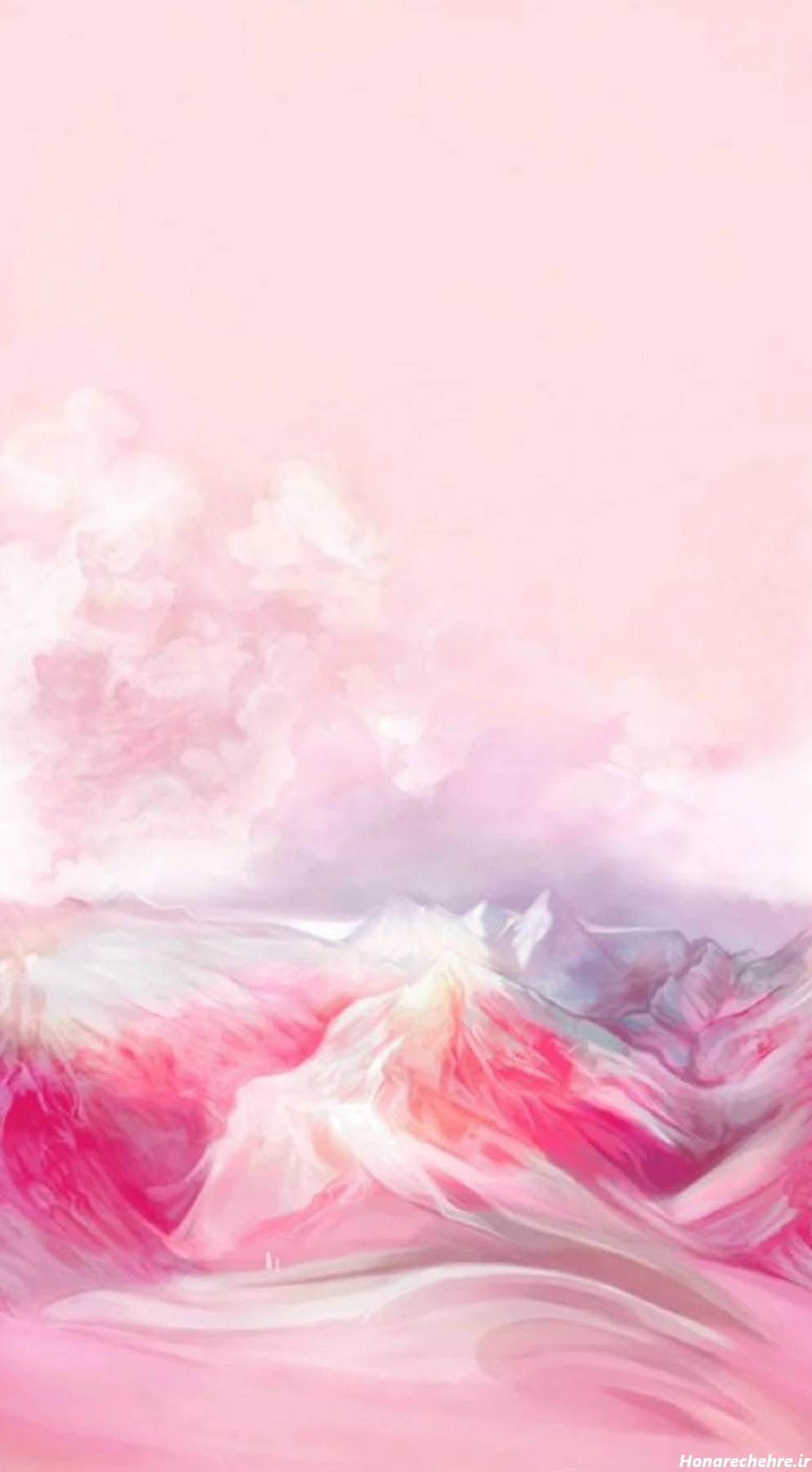 عکس کیوت دخترونه صورتی فانتزی