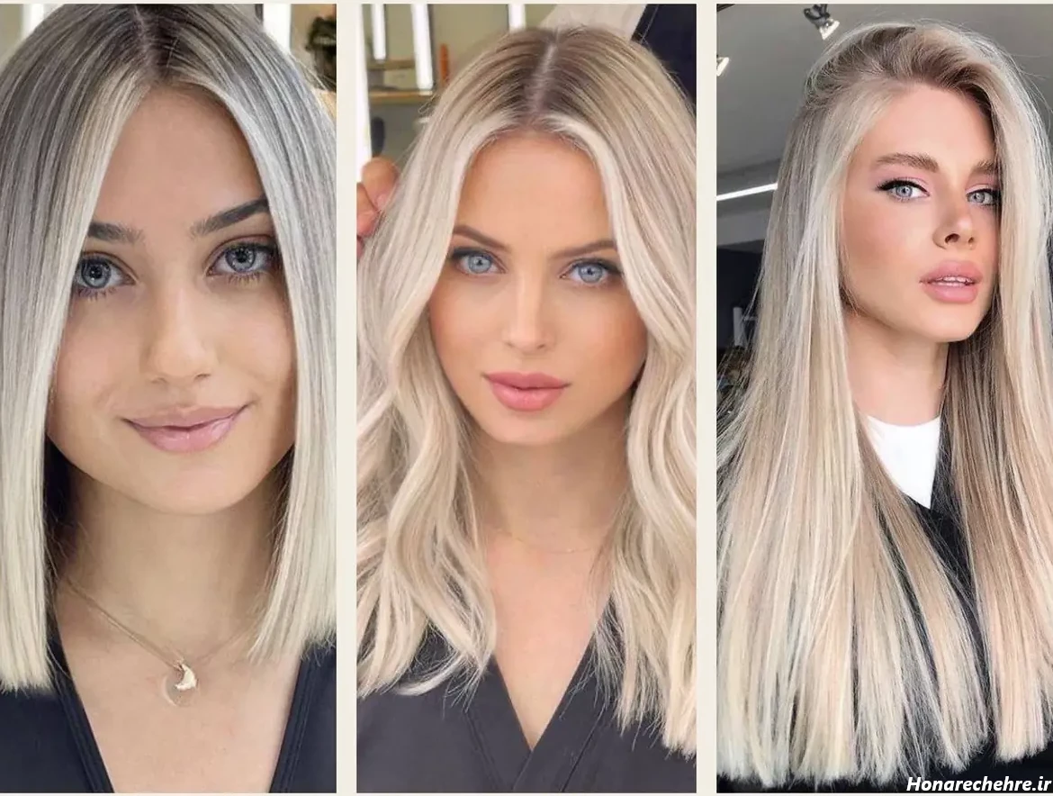 عکس دختر مو بلوند از پشت