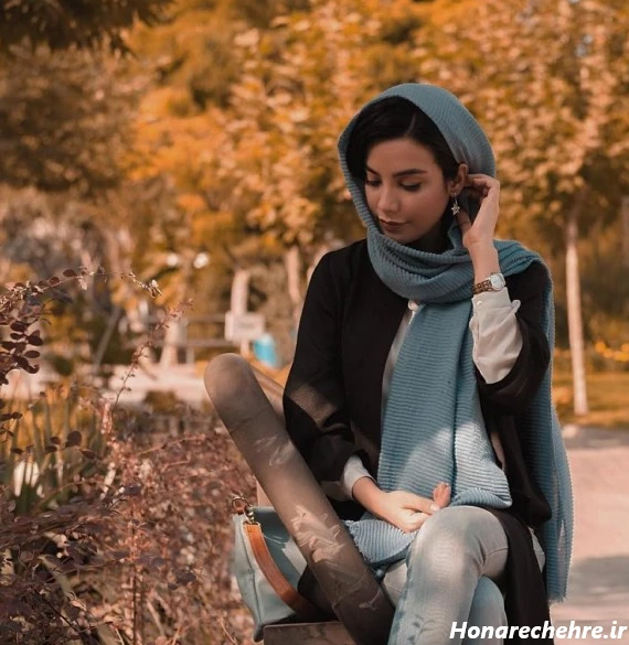 ژست عکس پاییز