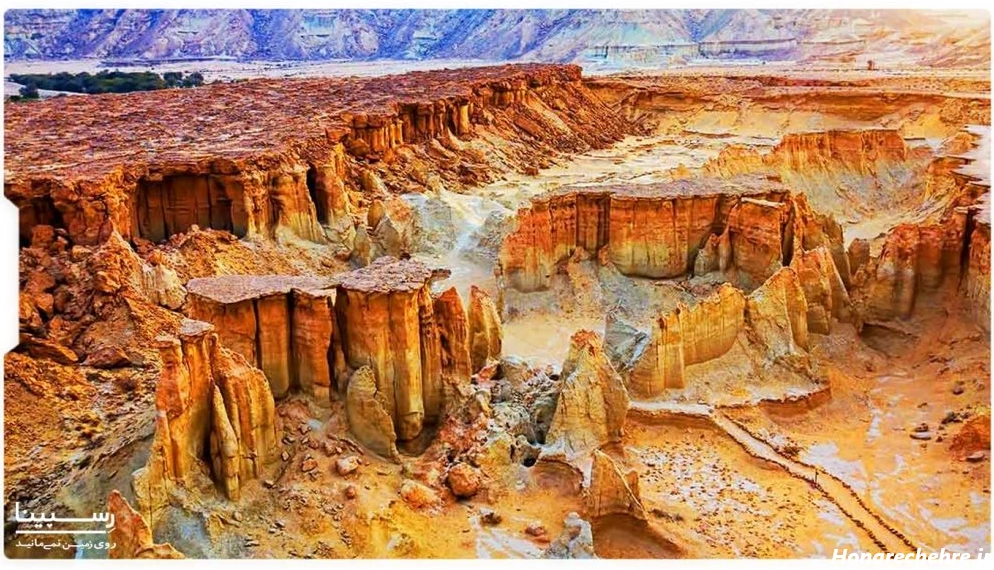 عکس قشم در شب