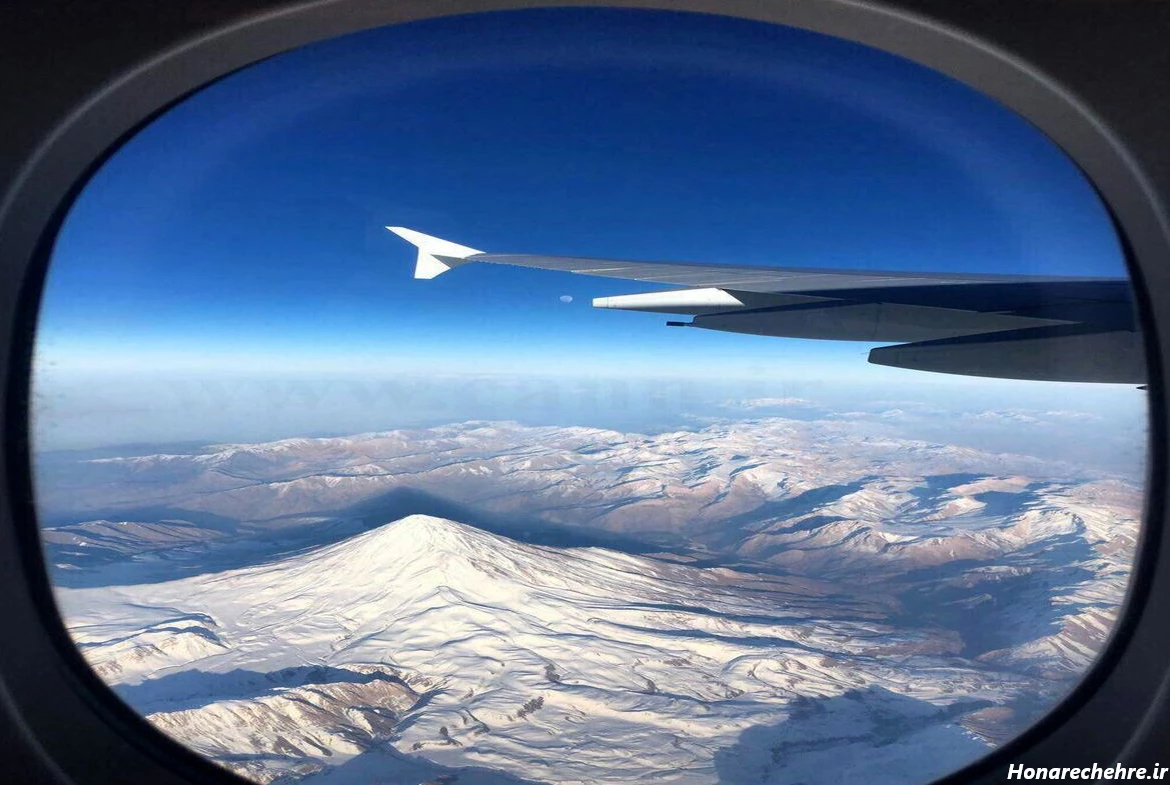 عکس هواپیما در شب