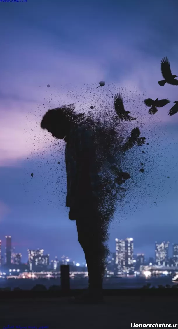 تصویر زمینه غمگین پسرانه