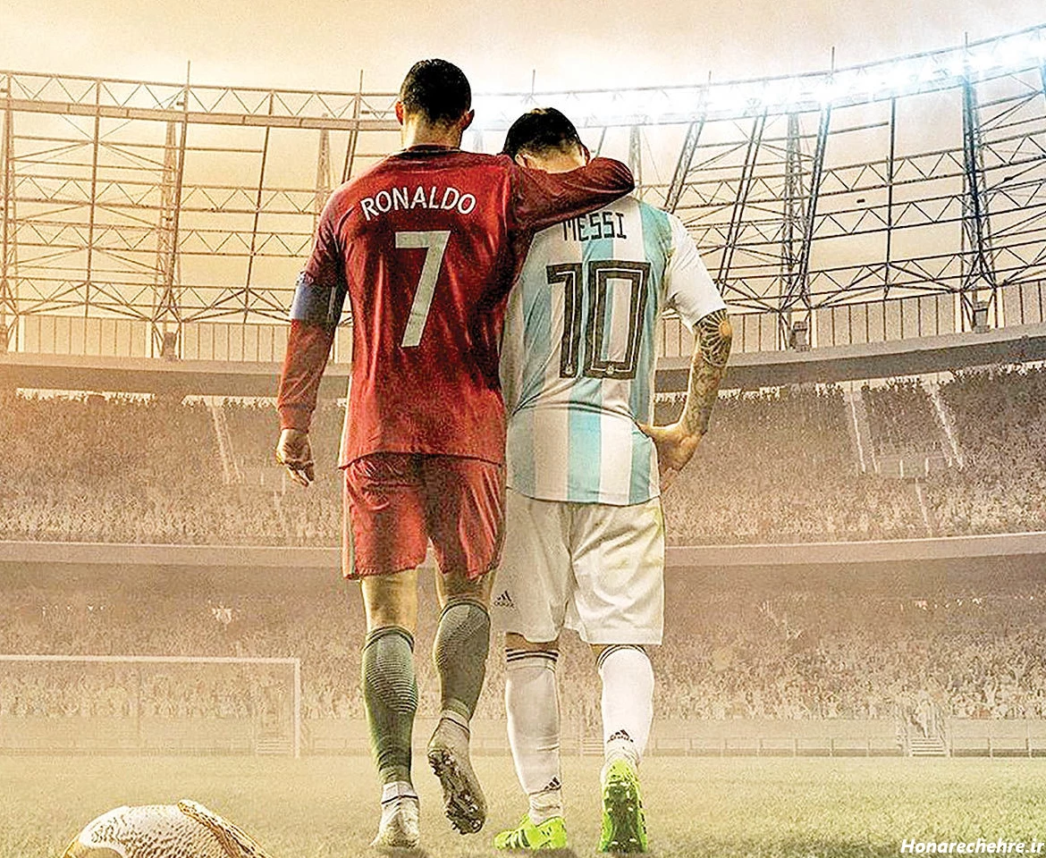 عکس رونالدو مسی نیمار صلاح