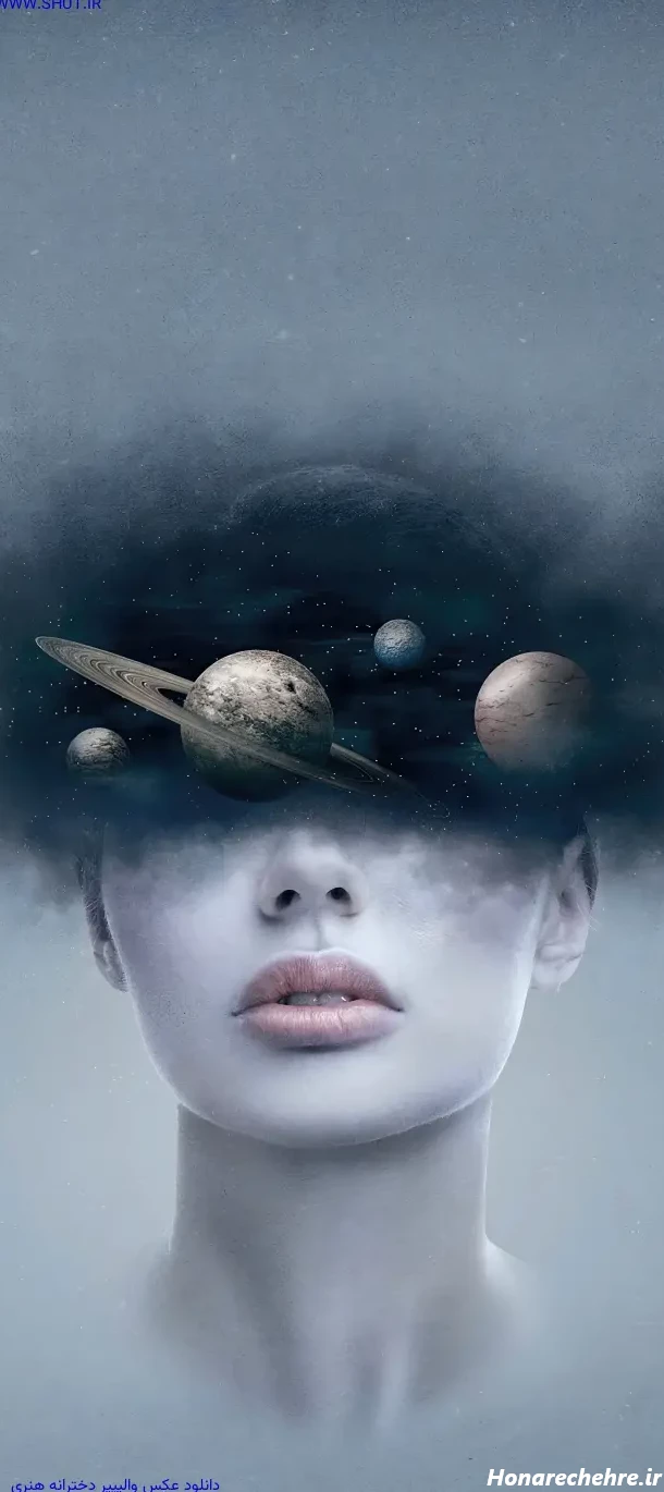 عکس دختر بدون چهره سیاه سفید