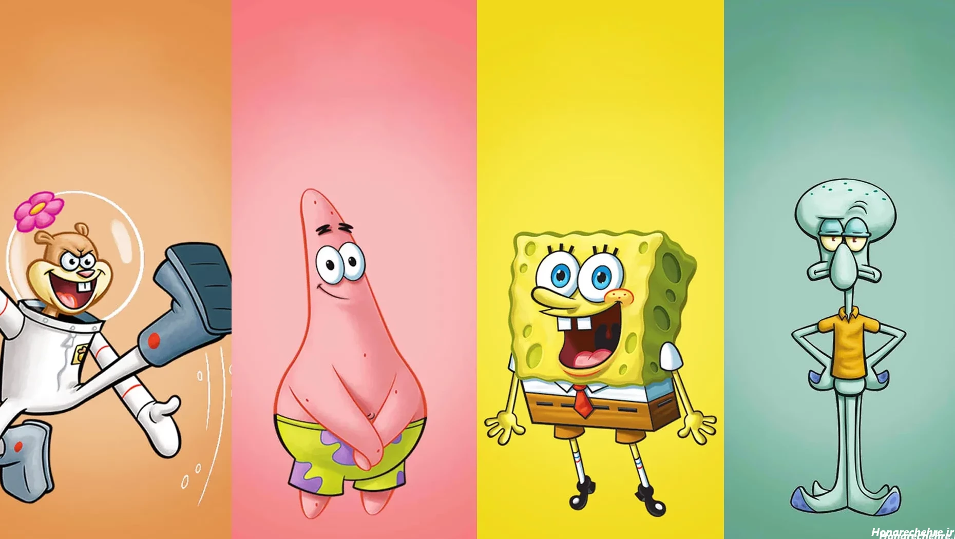 عکس ست باب اسفنجی و پاتریک