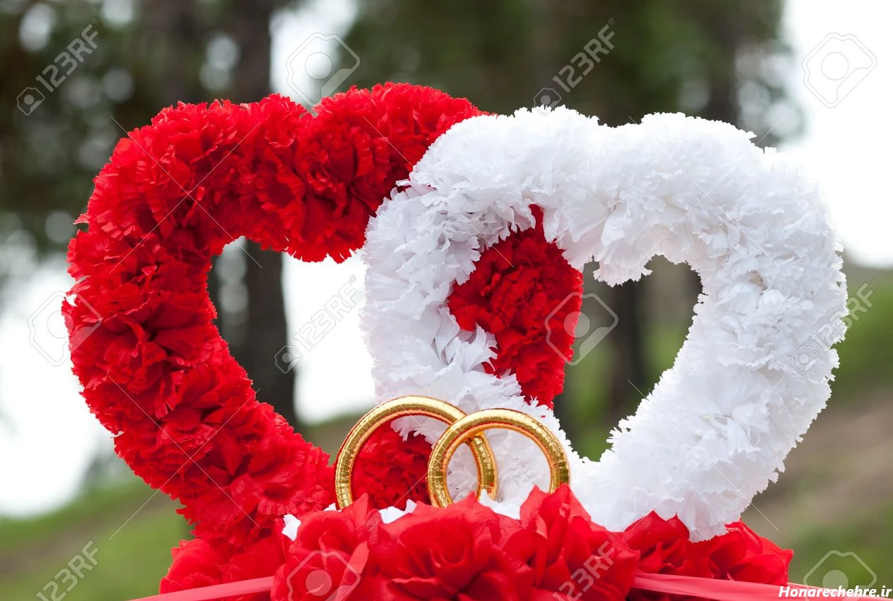 عکس قلب قرمز خوشگل کوچک