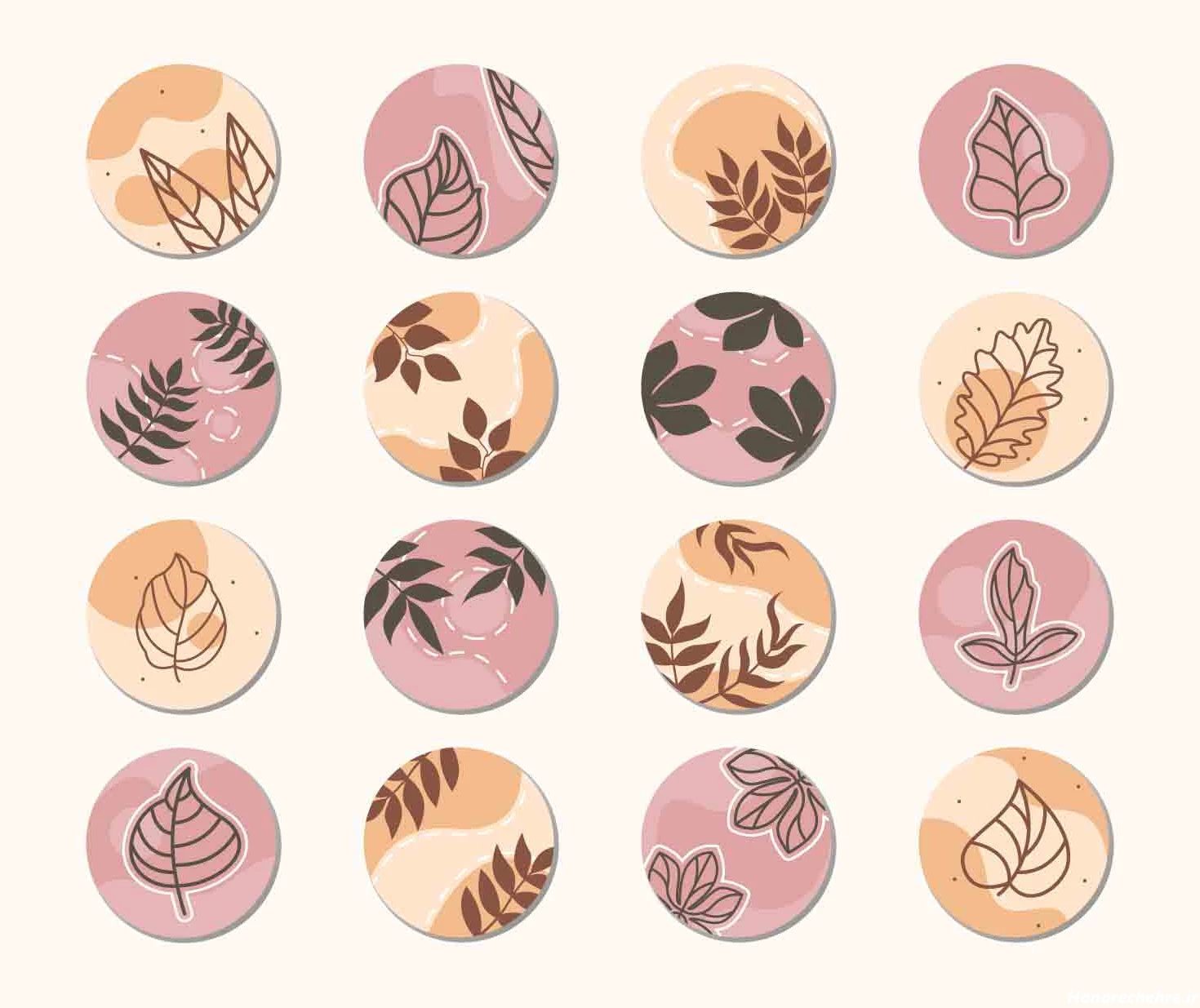 کاور هایلایت مینیمال دخترانه