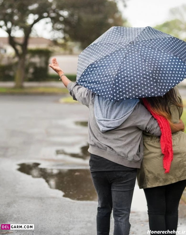 عکس باران برای پروفایل