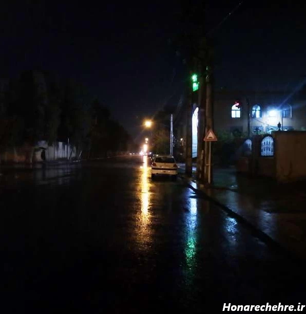 عکس باران واقعی