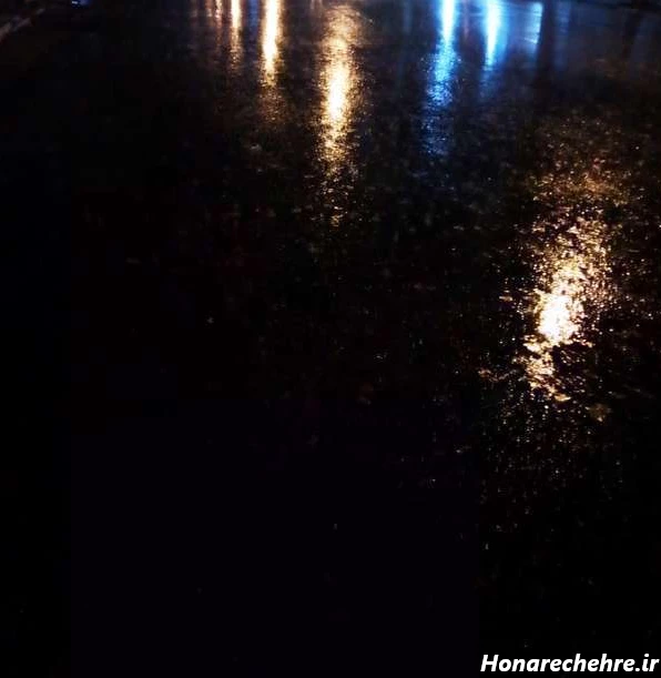 عکس باران واقعی