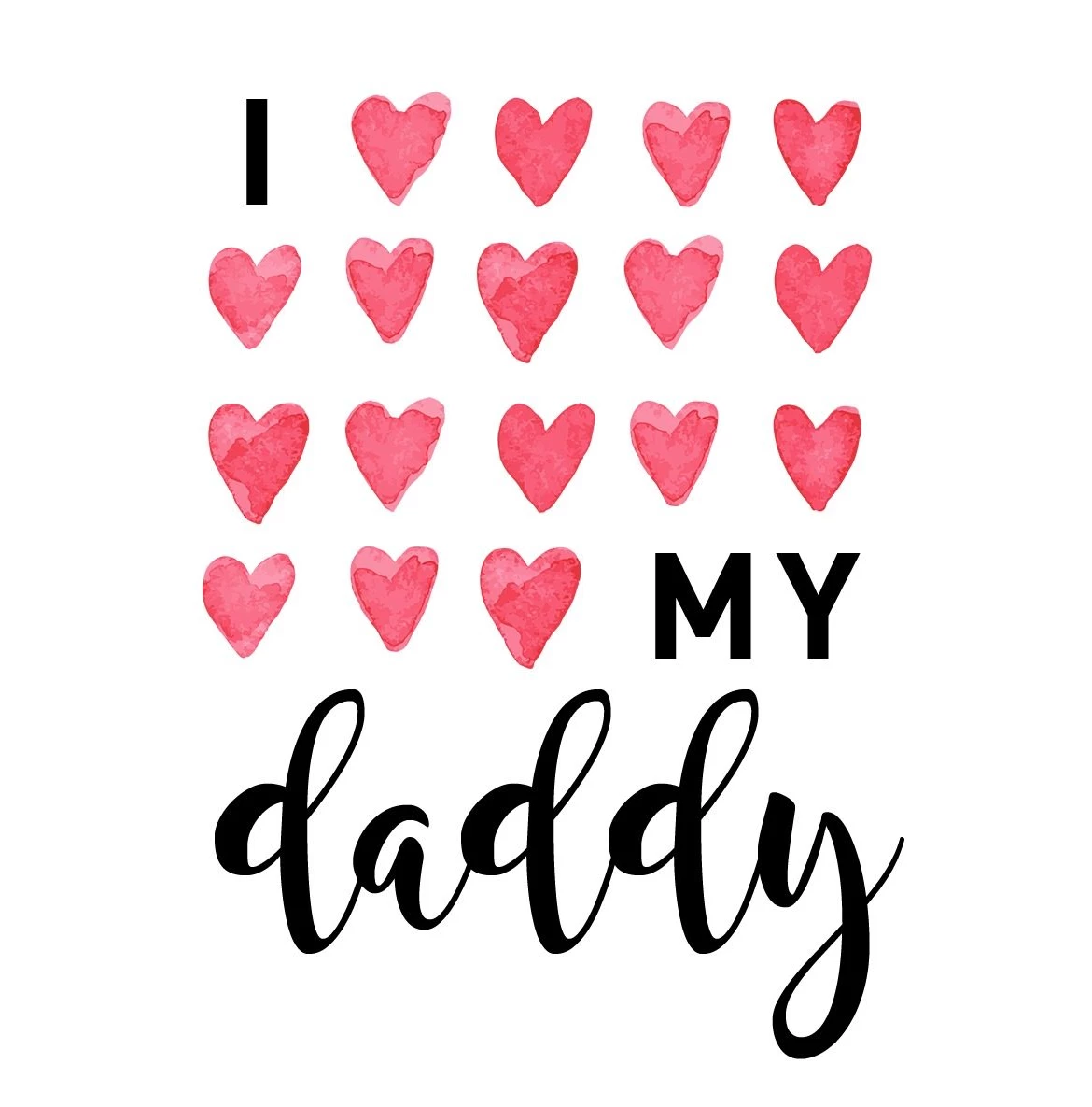 عکس پروفایل پدر دوستت دارم انگلیسی (i love you father) - مینویسم