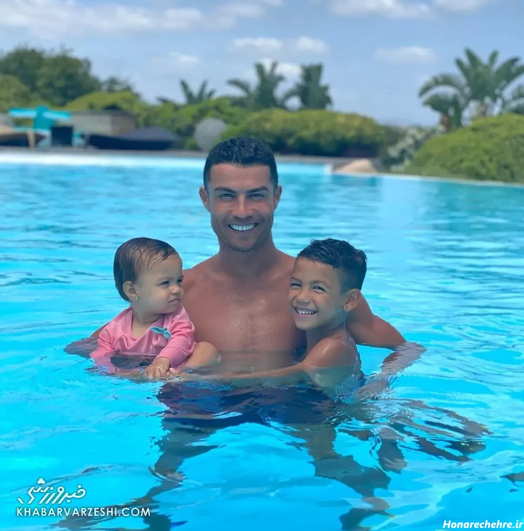 عکس رونالدو و جورجینا عاشقانه