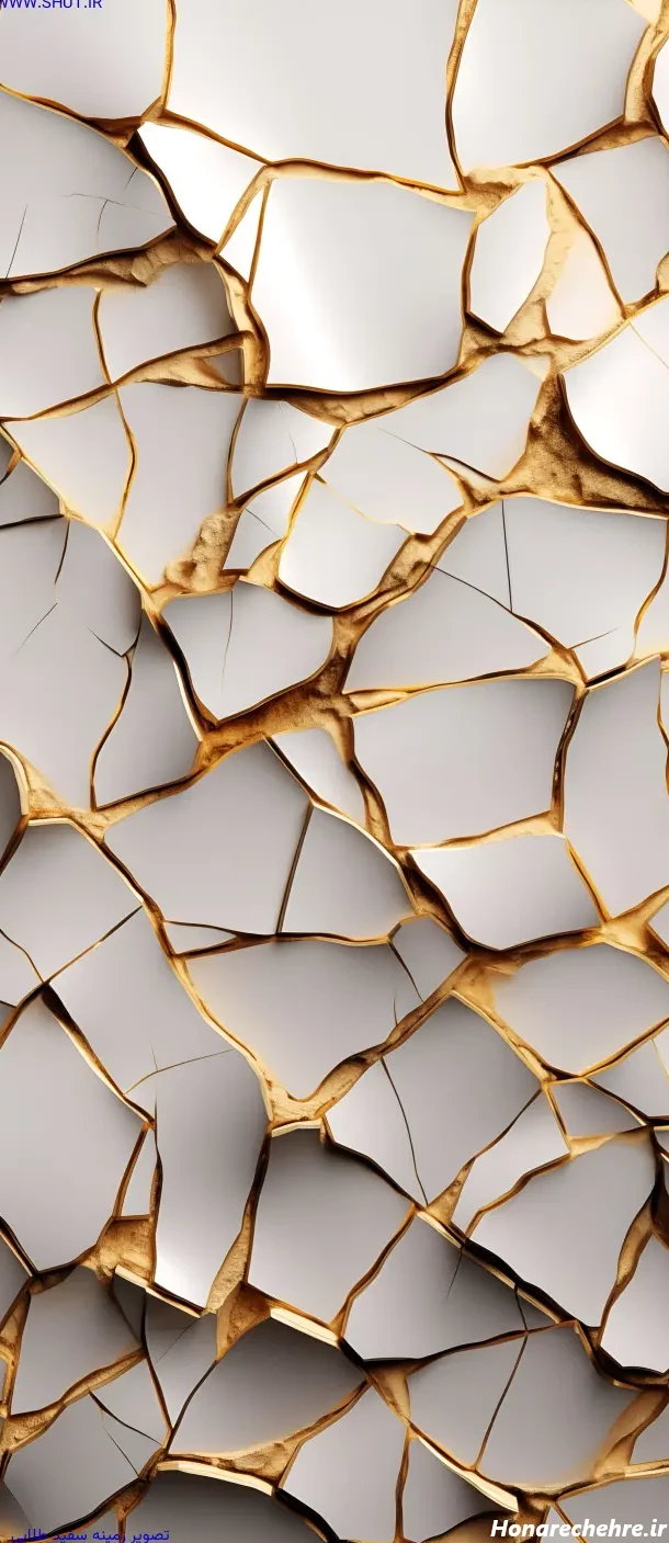 تصویر زمینه مشکی طلایی دخترانه