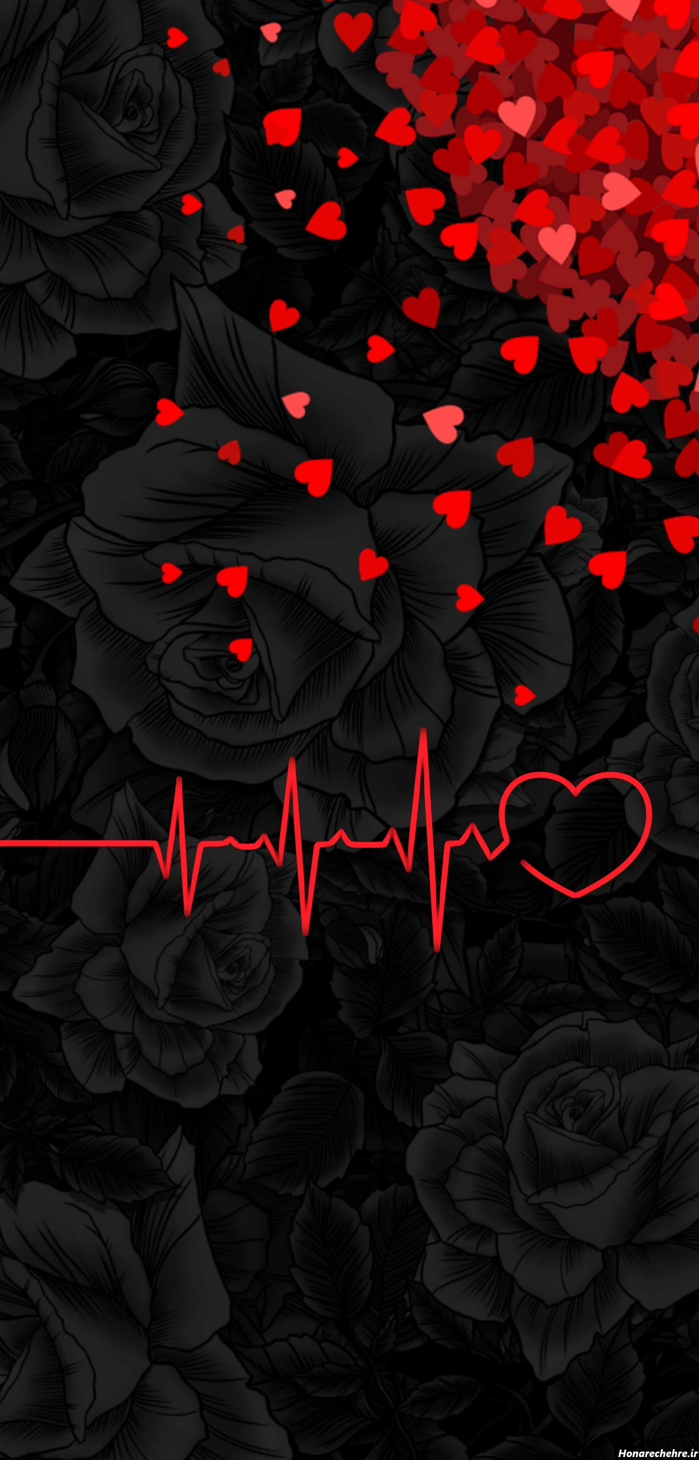 قلب عشقولانه تصویر زمینه عاشقانه