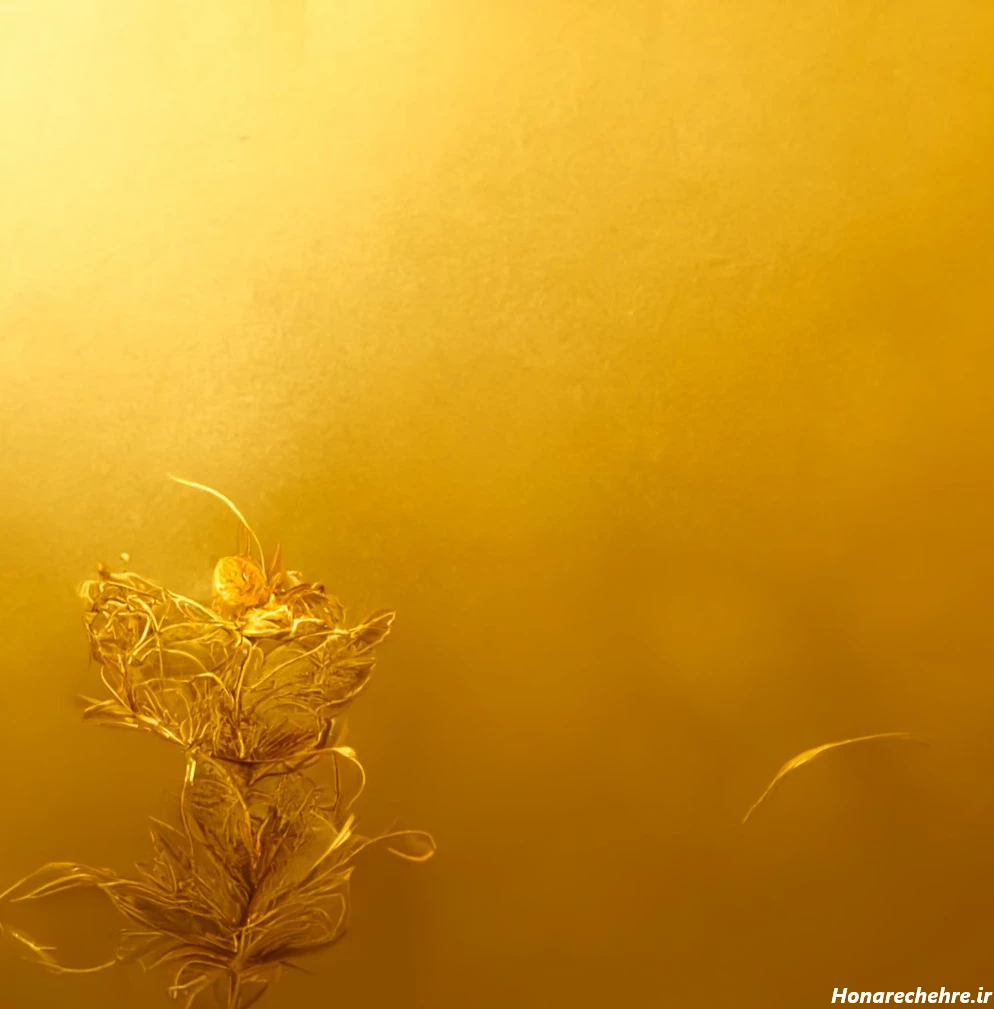تصویر زمینه مشکی طلایی دخترانه