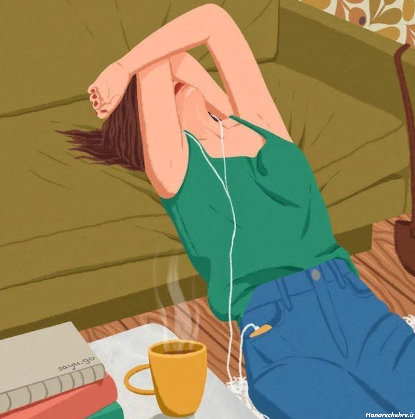 عکس دختر بدون چهره سیاه سفید