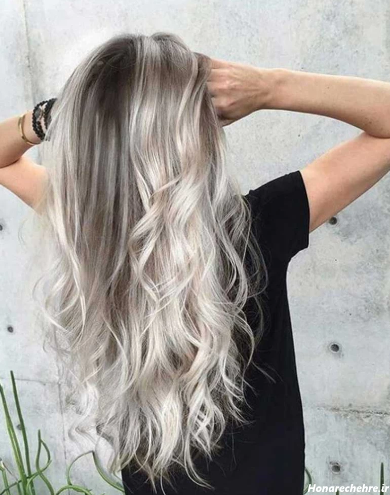 رنگ شکلاتی و مش استخوانی