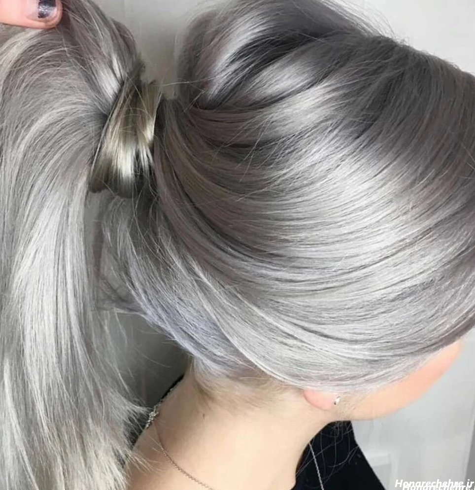 رنگ شکلاتی و مش استخوانی