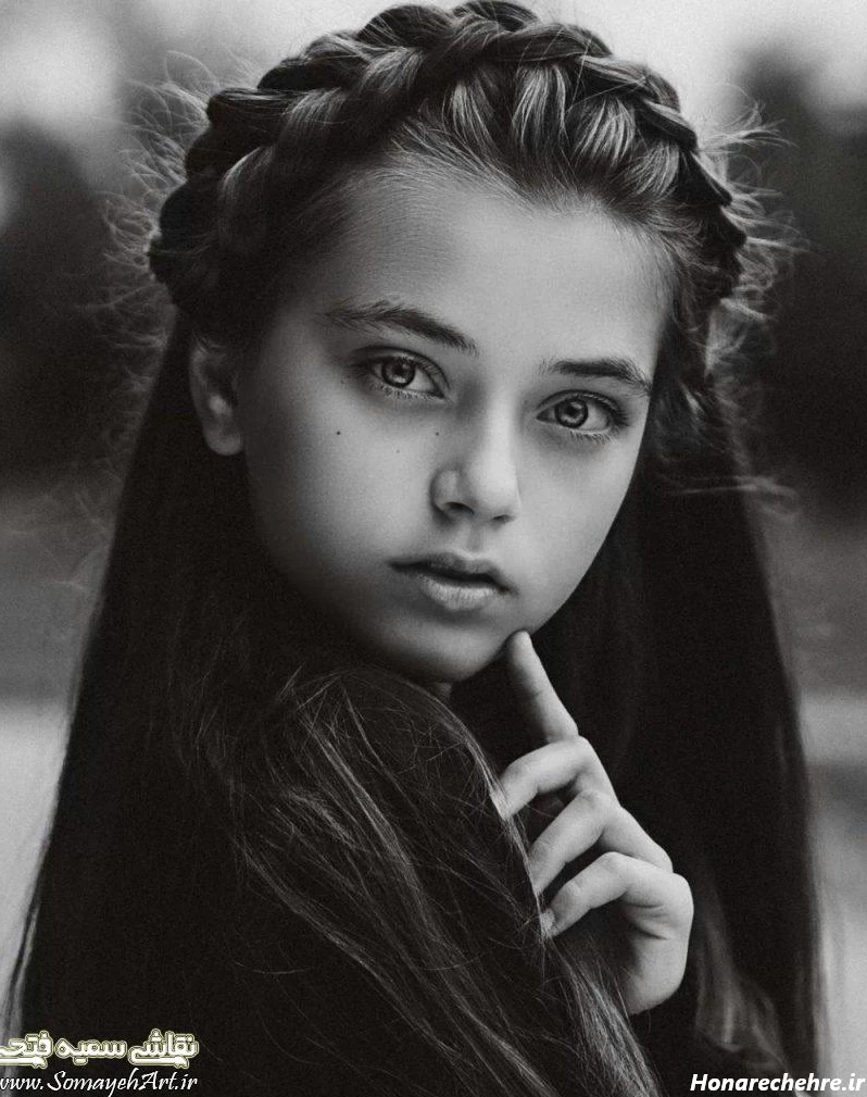 آموزش نقاشی سیاه قلم ساده کودکانه