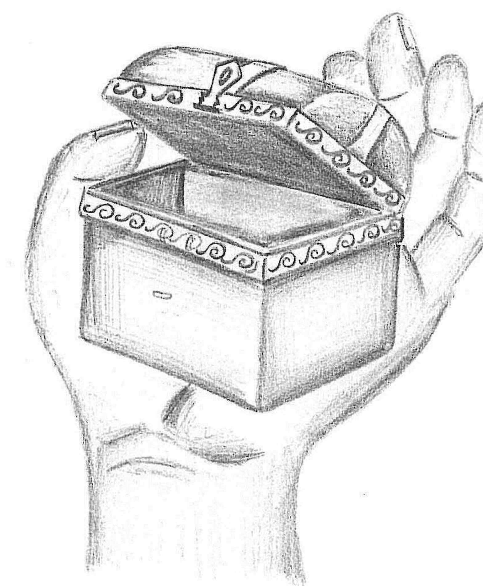 نقاشی سیاه قلم دخترانه