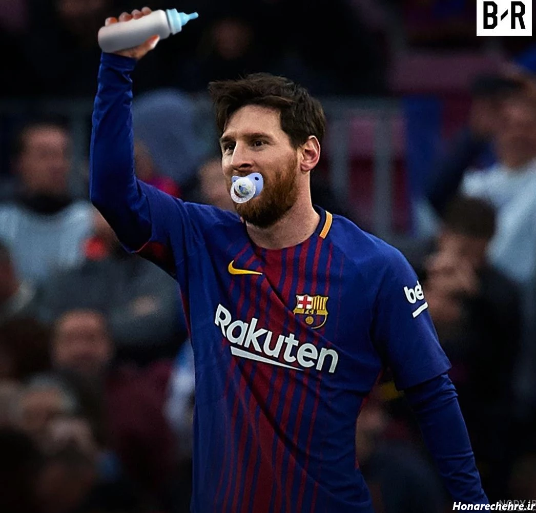 عکس مسی کچل خنده دار