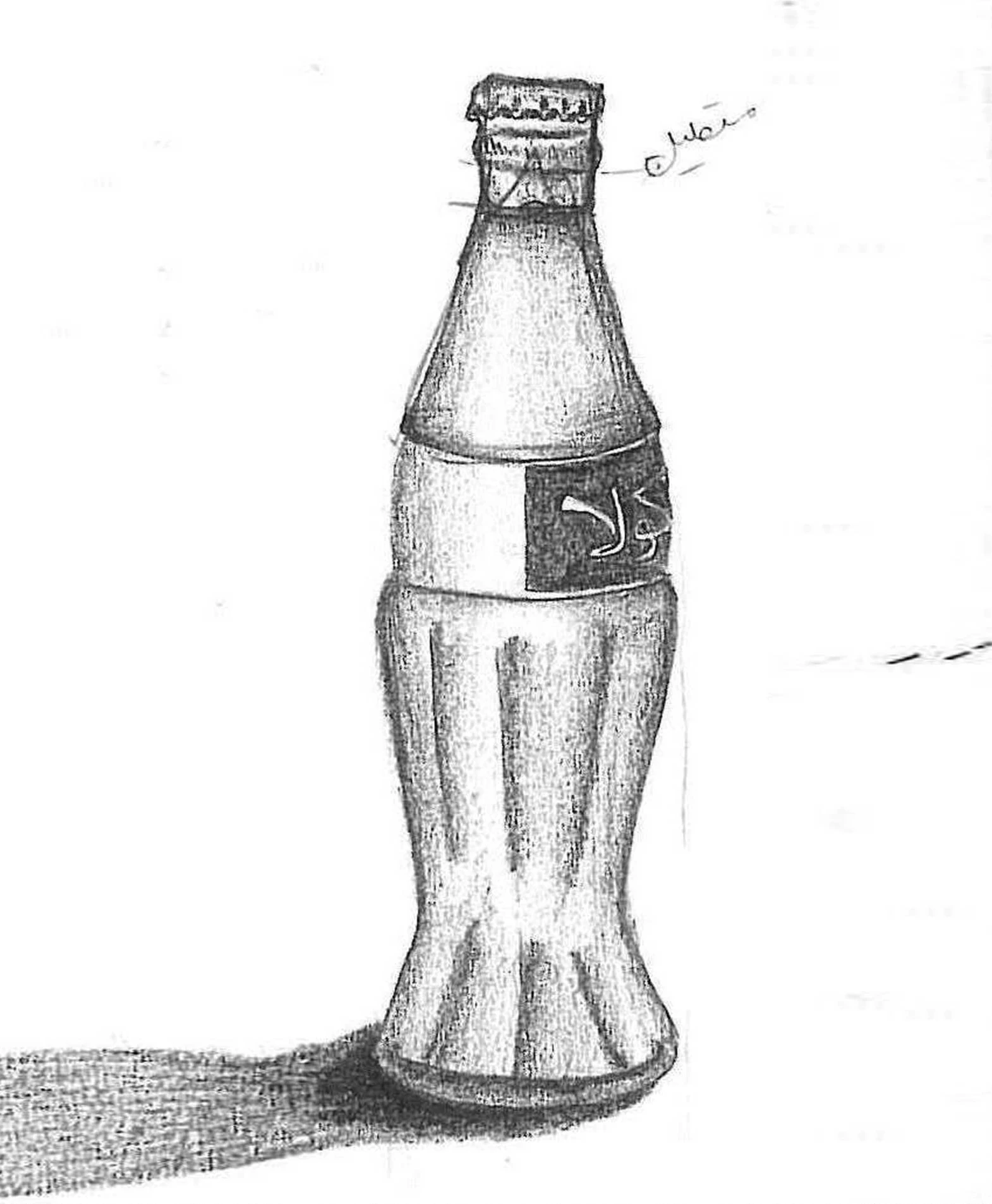 نقاشی سیاه قلم دخترانه