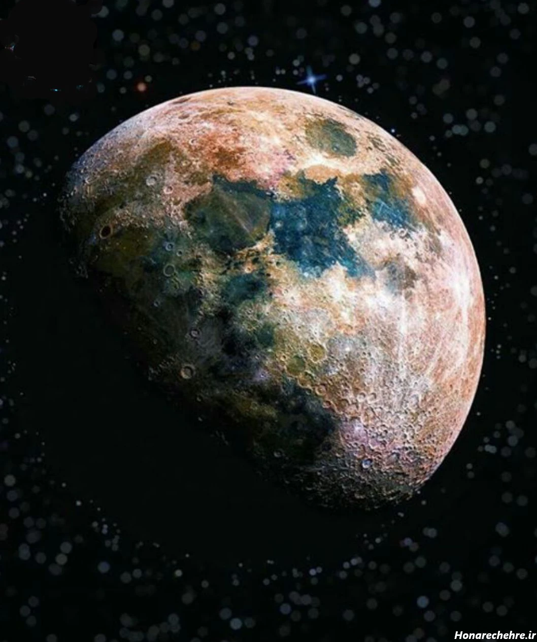 ماه از نمای خیلی نزدیک!
