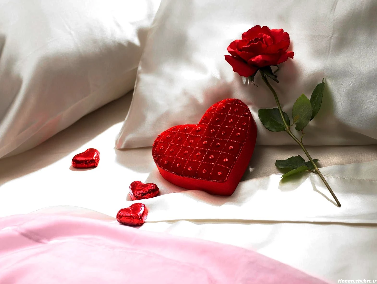 عکس قلب قرمز خوشگل کوچک