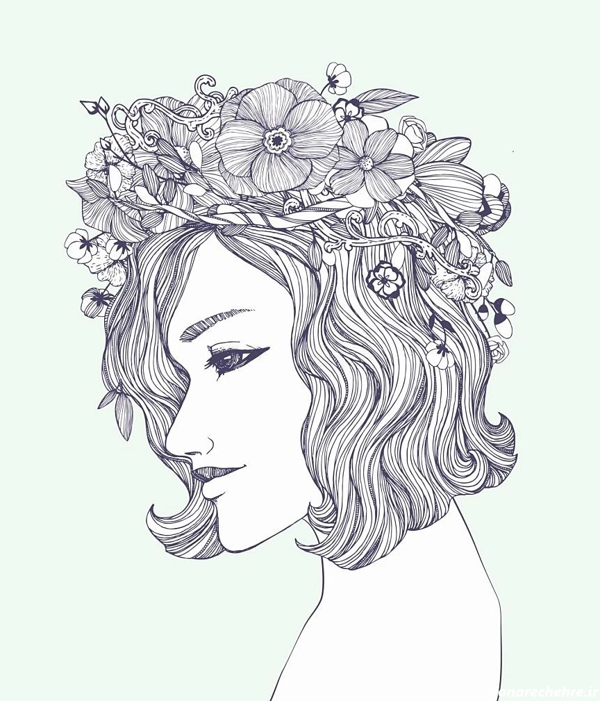 آموزش نقاشی سیاه قلم ساده کودکانه